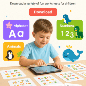 Kids Worksheets bundle