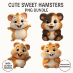 Sweet Hamsters PNG